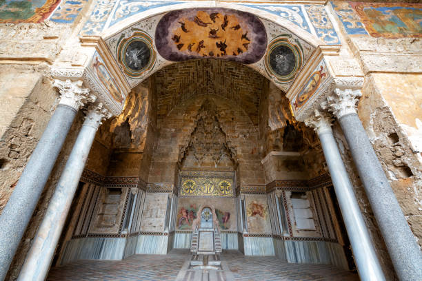 View of amazing architecture in Palermo, Italy