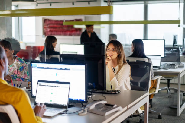istock People working in coworking office space 1352889148
