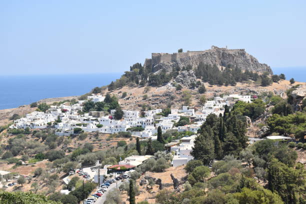 istock Lindos Castle Rhodes 1352889300