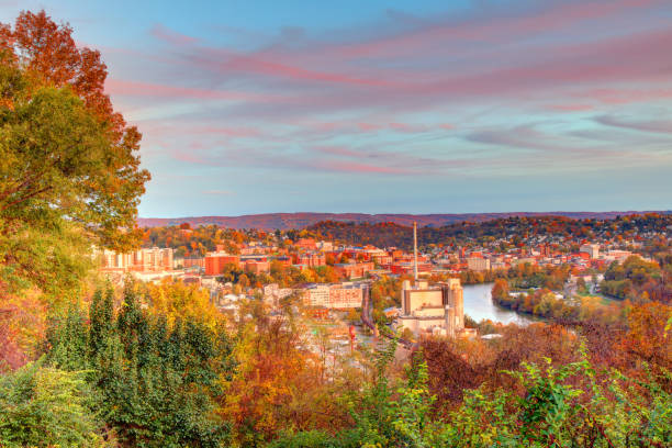 istock Autumn in Morgantown, West Virginia 1352891359
