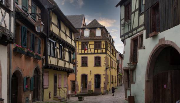 istock Medieval village like in a picture book 1352899041