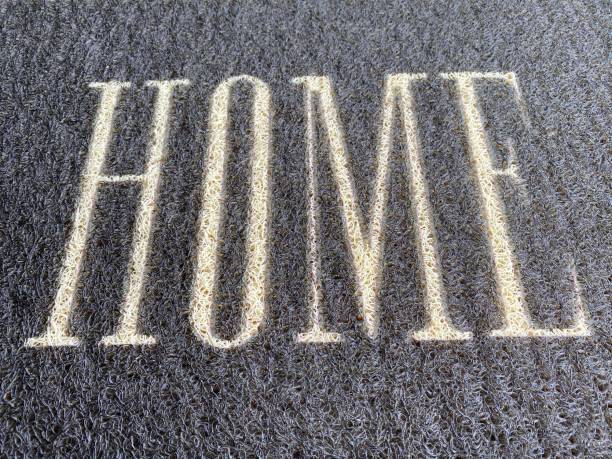 istock Close up view of mat home 1352899935