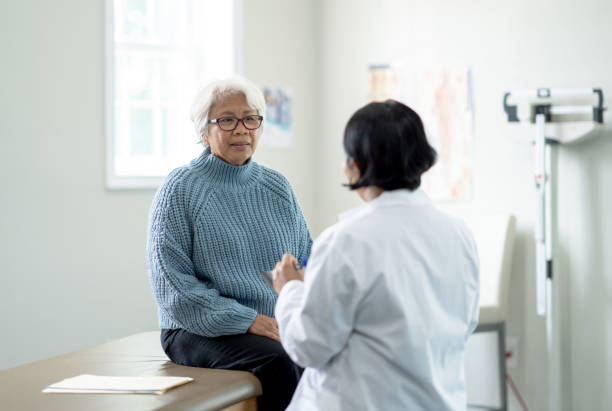 Senior Woman at the Doctors