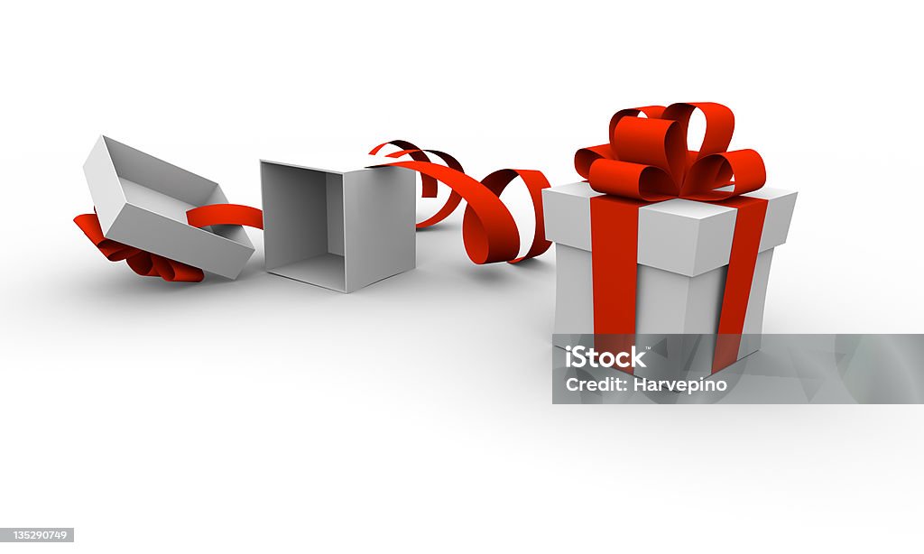 Regali di Natale - Foto stock royalty-free di Aperto