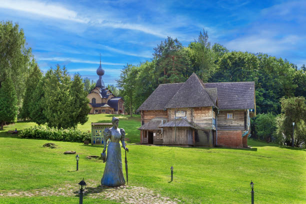 View of estate Talashkino, Russia
