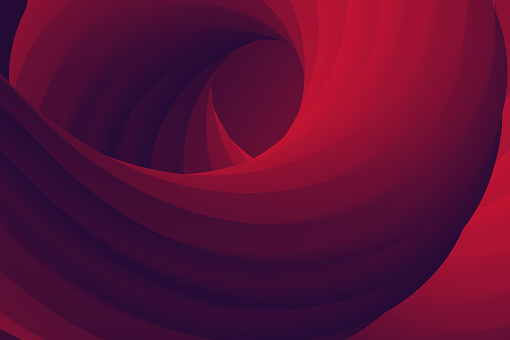 Abstract colorful swirl background. Modern 3d gyration shape wallpaper.