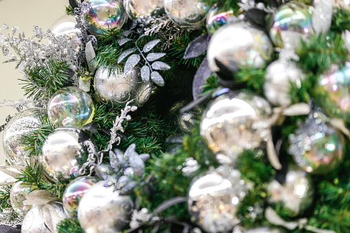 Christmas Wreath on the wall