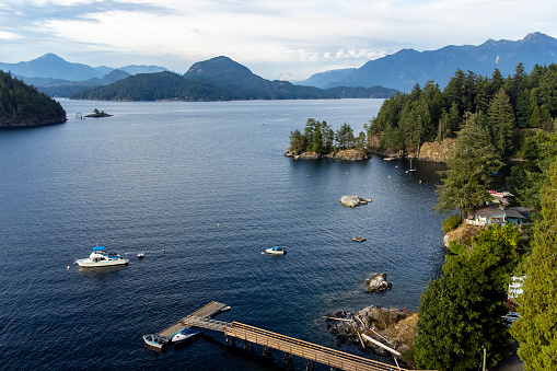 Bowen Island in the Gulf Islands of British Columbia. Day trips and travel destinations near Vancouver.