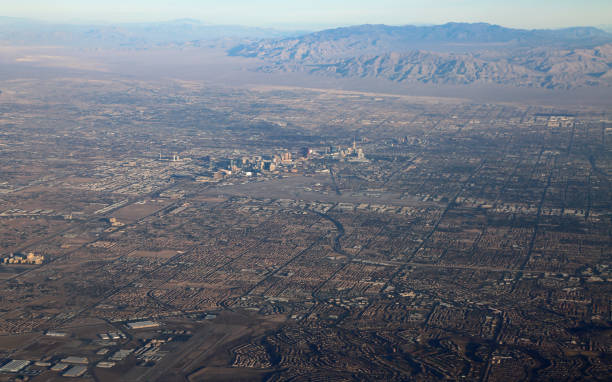istock Las Vegas from the air 1352931323