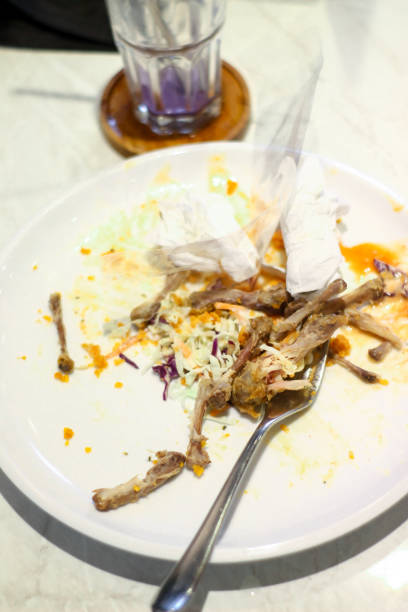 istock leftover chicken bones in food 1352935440
