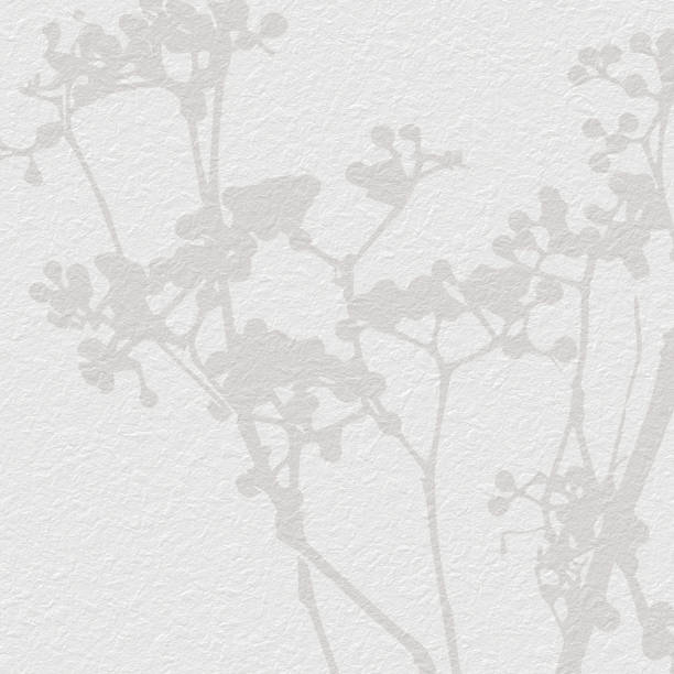 istock Delicate watercolor botanical digital paper floral background in soft basic nude beige tones. Neutral elegant pattern on white organic paper texture 1352943053