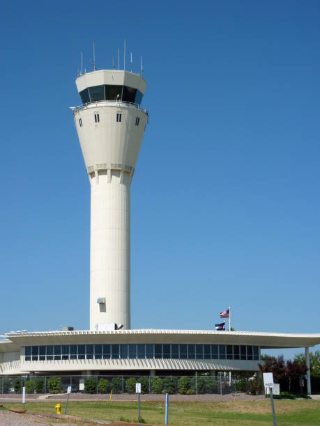 istock Control tower at Centennial Airport, Denver, Colorado, USA 1352947110
