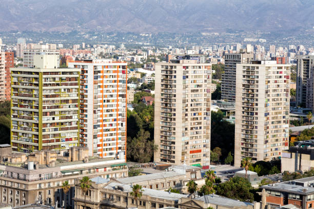 istock Santiago de Chile, Aerial View 1352949449