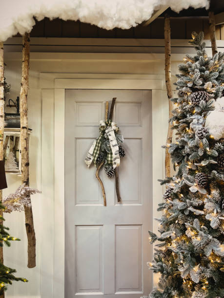 istock Front door for the holidays 1352953187
