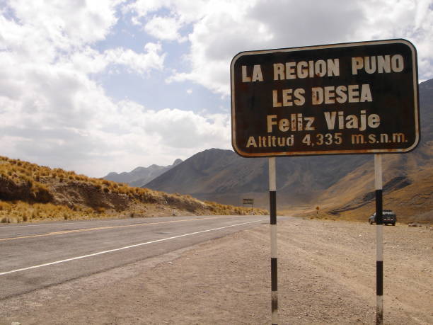 istock Landscape of Andes, Puno, Peru 1352956533