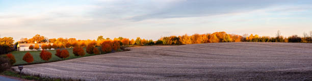istock Road going through a Wisconsin countryside in October 1352961236