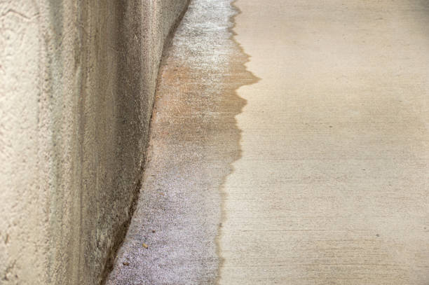 water leaking parking entrance