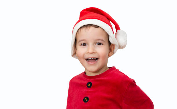 istock happy little boy wearing a Christmas costume 1352969068