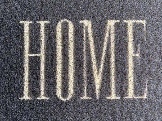 istock Close up view of mat home 1352970594