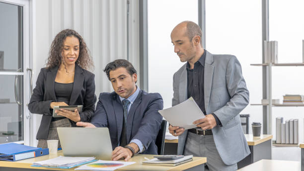 istock Celebration of success and team work 1352986165