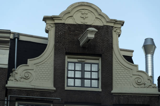 istock Amsterdam city center building hook detail 1353009379