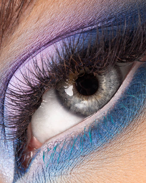 istock close up beauty woman's eye 1353014063