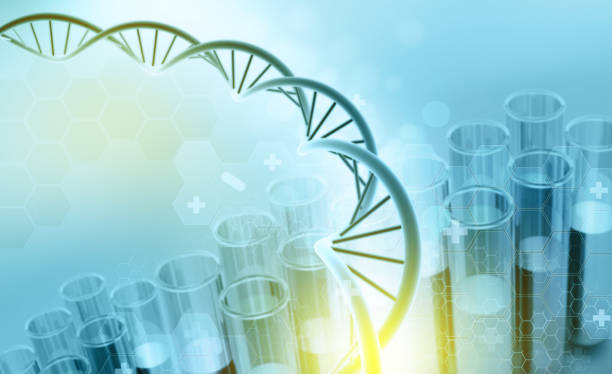 istock Dna structure. Medical Research. Molecular Analysis on scientific background 1353017251