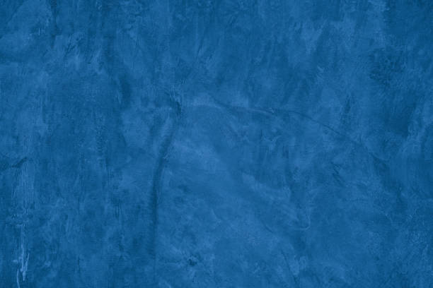istock Old wall pattern texture cement blue dark abstract  blue color design are light with black gradient background. 1353021494