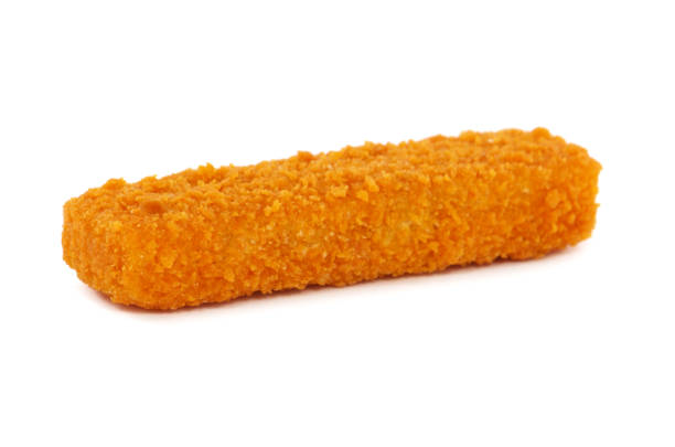 istock Fish fingers or fish sticks isolated on white 1353021926