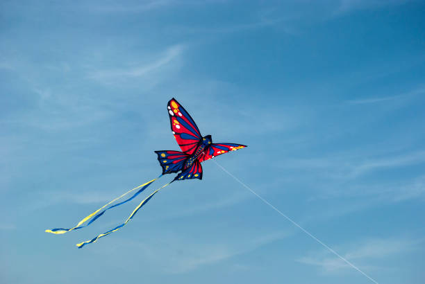 istock Children's kite in the sky 1353026484