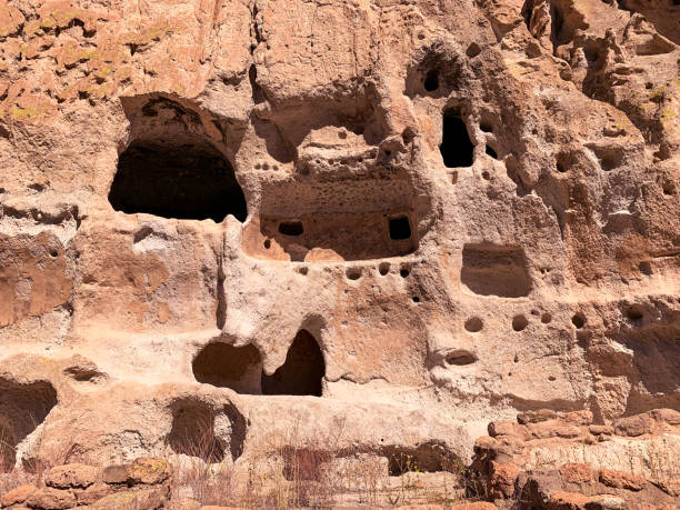 istock Dwellings in Bandelier National Monument 1353027769