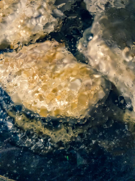 istock Chicken breast fillets on frying in a pan. 1353034028
