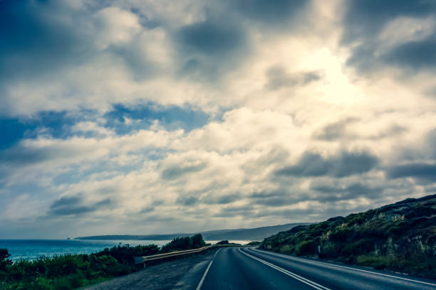 istock Drive on the Great Ocean Road in Australia. 1353036303