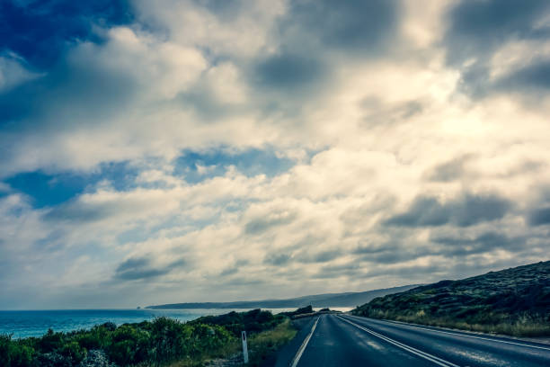 istock Drive on the Great Ocean Road in Australia. 1353042097