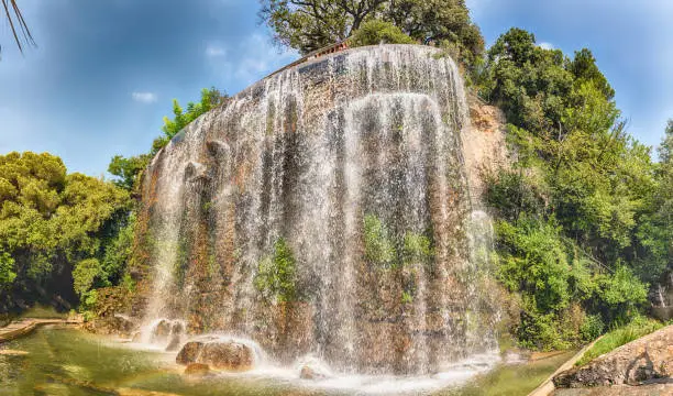 Photo of Waterfall in Park de la Colline du Chateau, Nice, France