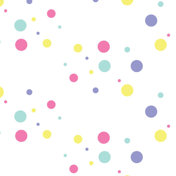 istock Polka dots colorful background. Holiday background, web icon, symbol, sign, romantic wedding, love card - vector abstract background 1353052889
