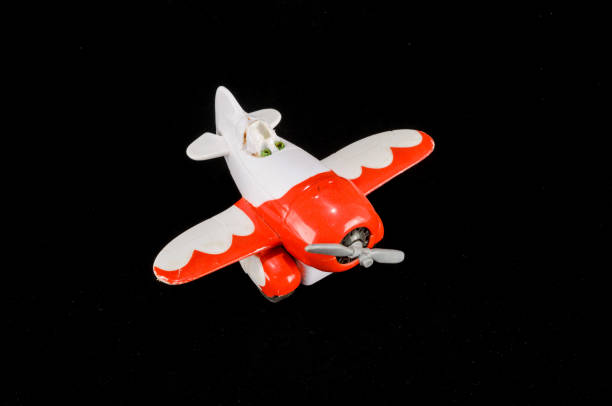 istock Close-up of Airplane toy 1353054791
