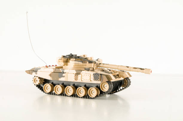 istock Scale model of a german tank 1353054798