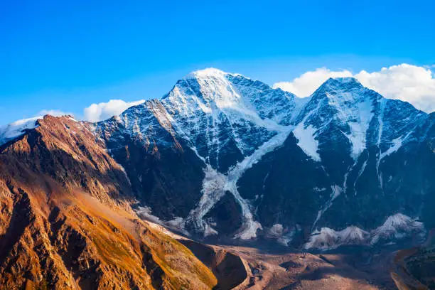 Donguzorun or Donguz Orun or Babis Mta is a mountain in Mount Elbrus region in Caucasus, Russia