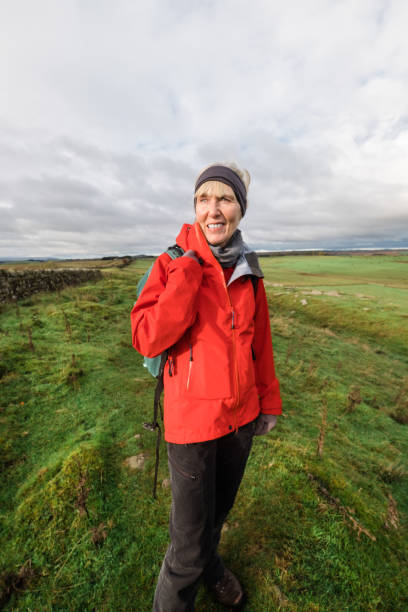 istock Walking Hadrian's Wall at Limestone Corner, England 1353062740