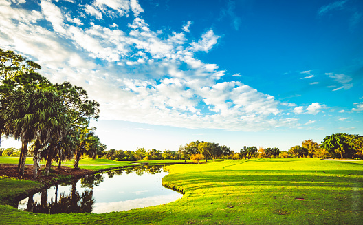 Okeeheelee golf course in west palm beach florida, south Florida golf