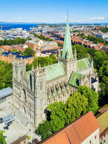 istock Nidaros Cathedral in Trondheim 1353068073