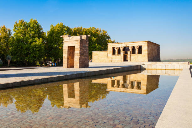 istock The Temple of Debod in Madrid, Spain 1353068111