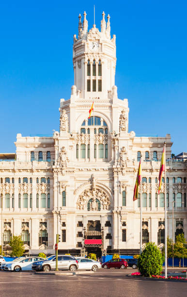 istock Cybele Palace in Madrid city centre, Spain 1353068116