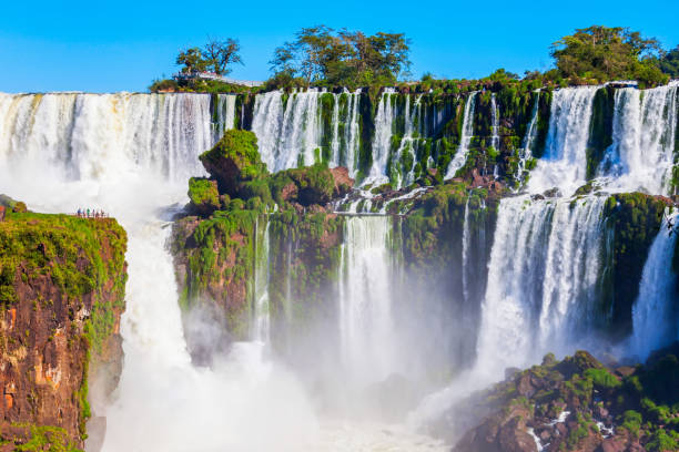 istock Iguazu Falls or Waterfall landscape 1353072364