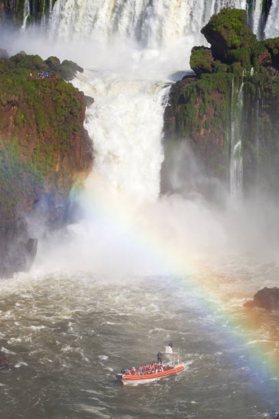 Iguazu Falls are waterfalls of the Iguazu River on the border of the Argentina and the Brazil. Its one of the New 7 Wonders of Nature.