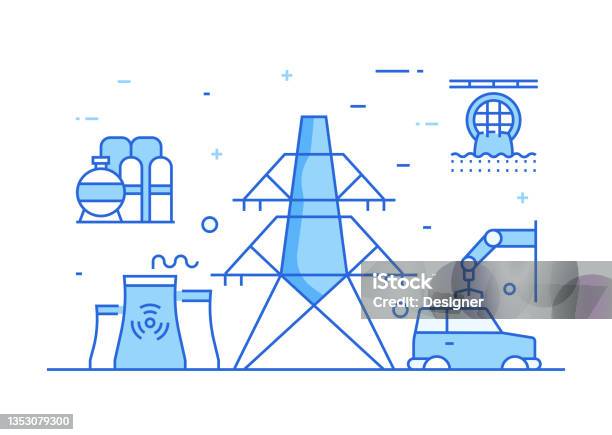 Heavy And Power Industry Related Process Infographic Template Process ...