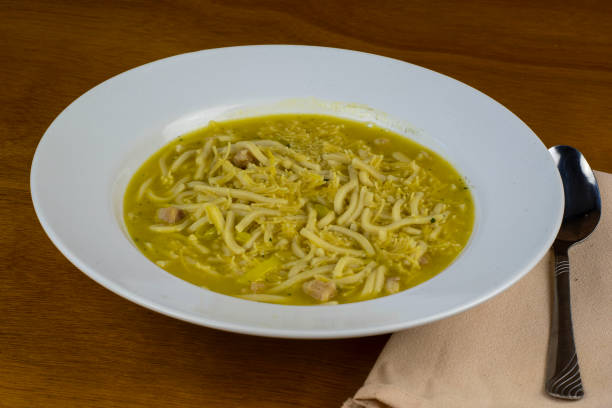 istock fresh and hot chicken noodle soup 1353080162