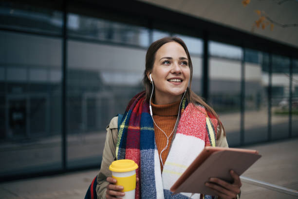 istock Businesswoman with digital tablet 1353080367