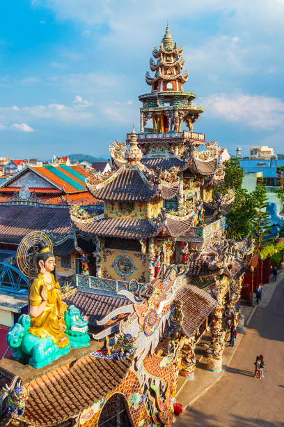 istock Linh Phuoc Pagoda in Dalat 1353082023